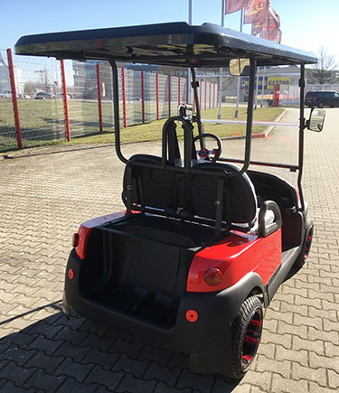 WSM GolfCart EX1300 2-Sitzer rot