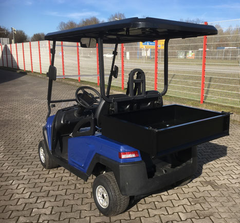 GolfCart WSM MX1300 mit Transportbox blau
