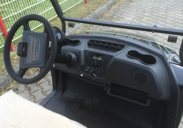 WSM GolfCart MX1400+2 schwarz