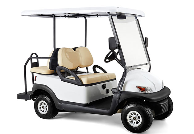 WSM EX1300+2 GolfCart 4-Sitzer weiß