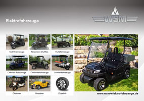 WSM GolfCart Prospekt