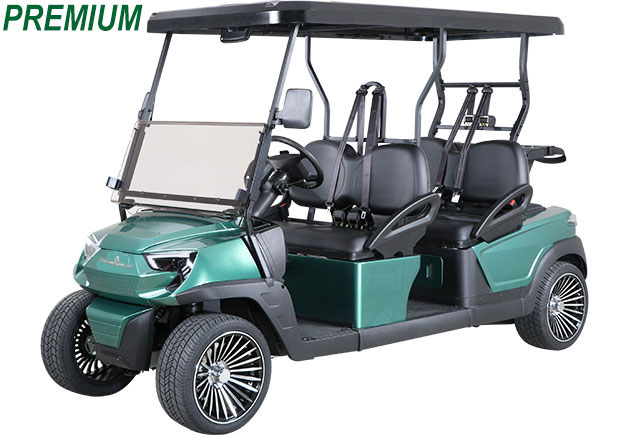 MK1400 Premium GolfCart in grün-metallic