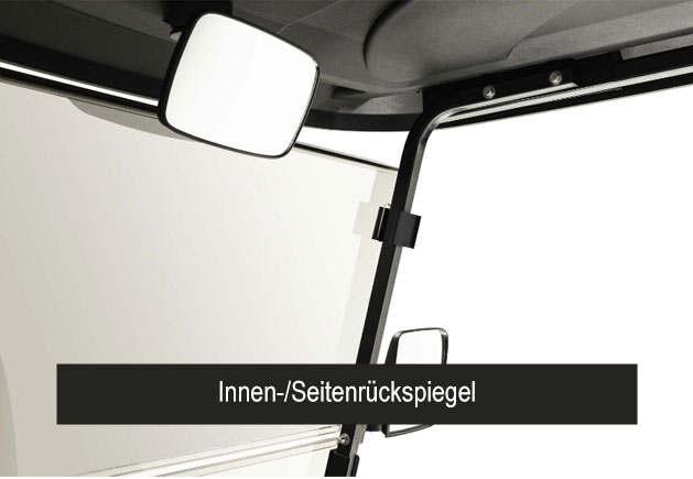 Innen- und Seitenrückspiegel Innen- und Seitenrückspiegel