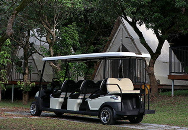 MK1600+2 8-Sitzer Golfcart weiß MK1600+2 8-Sitzer Golfcart weiß