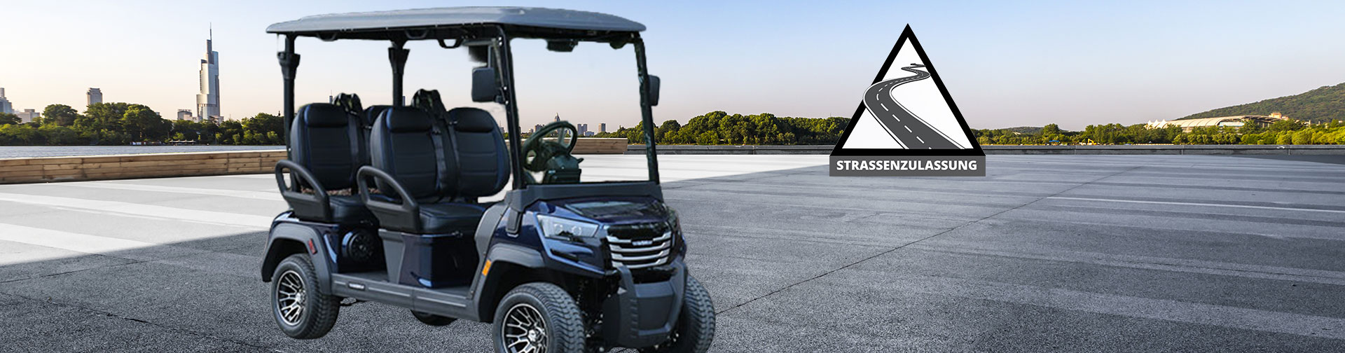 FX4-150 4-Sitzer GolfCart mit Straßenzulassung