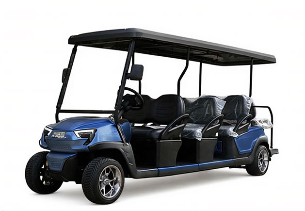 MK1600-2 | 8-Sitzer GolfCart blau metallic MK1600-2 | 8-Sitzer GolfCart blau metallic