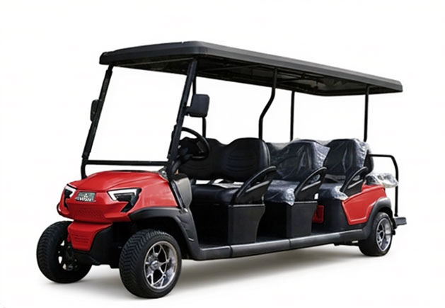 MK1600-2 | 8-Sitzer GolfCart rot metallic MK1600-2 | 8-Sitzer GolfCart rot metallic
