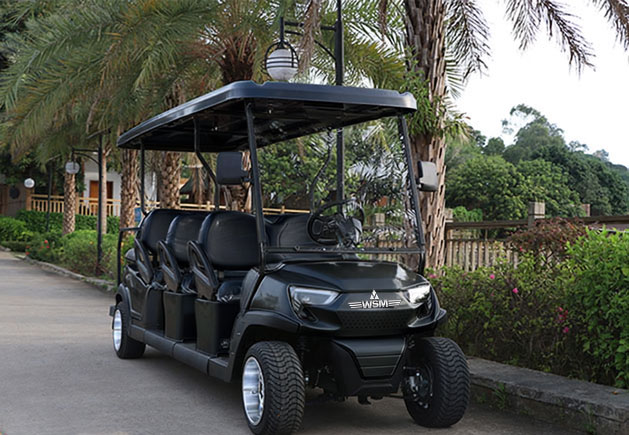 MK1600-2 | 8-Sitzer GolfCart schwarz MK1600-2 | 8-Sitzer GolfCart schwarz